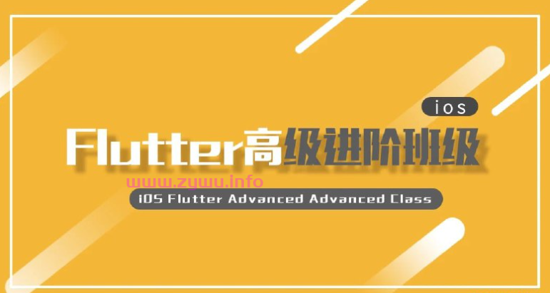 逻辑教育 IOS Flutter高级进阶班级(2期)-资源屋