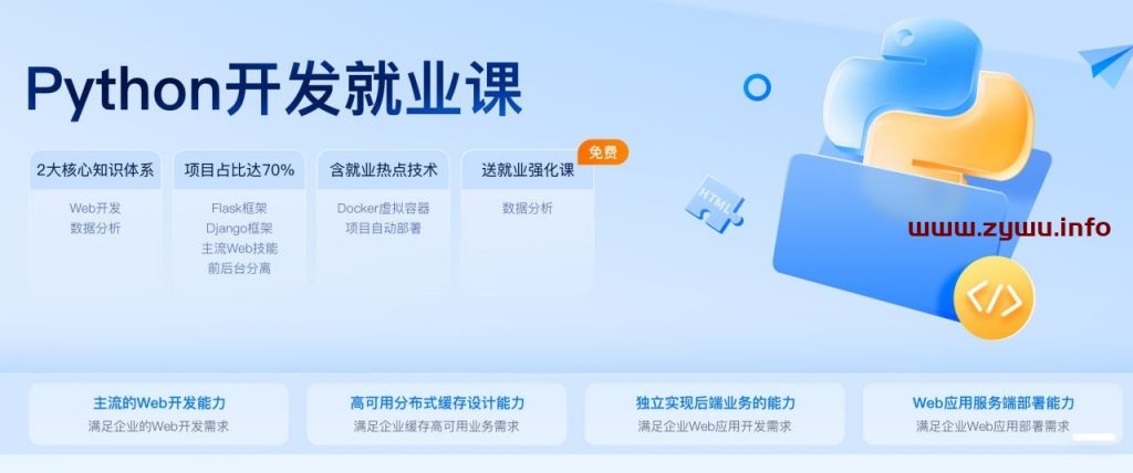 黑马程序员—Python开发就业课 – 2022-资源屋